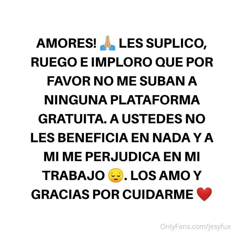 Lean amores porfi 🙏🏼 Gracias ☺️