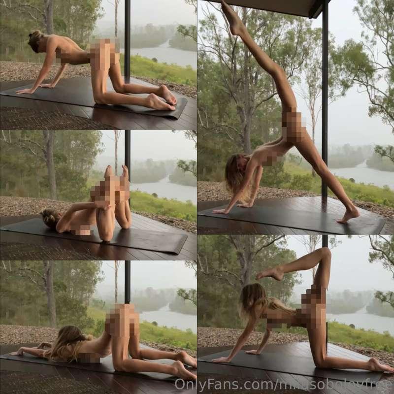 ***Deep, sensual nude yoga during a thunderstorm***  ⛈️

For..