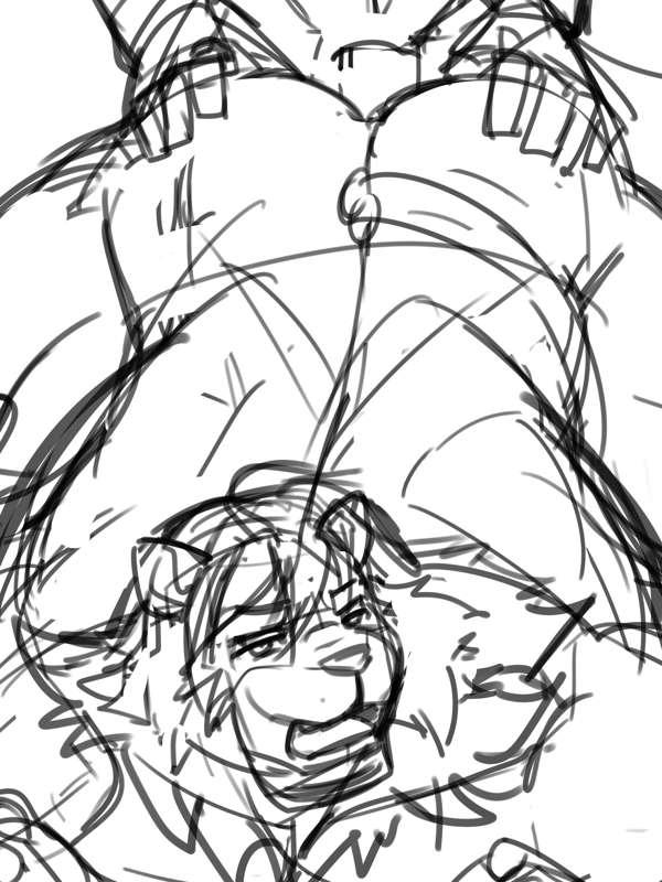 sketch Volga's partner