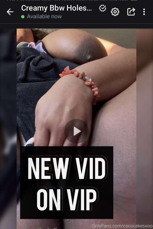 New vid on my vip ✨ @cococakesxo Only $5 right now! First 10..
