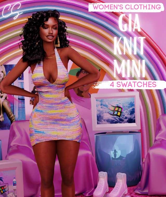 Gia Knit Mini Dress
