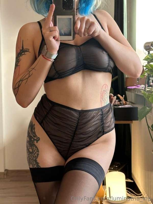 Black lingerie is 🔥🔥🔥