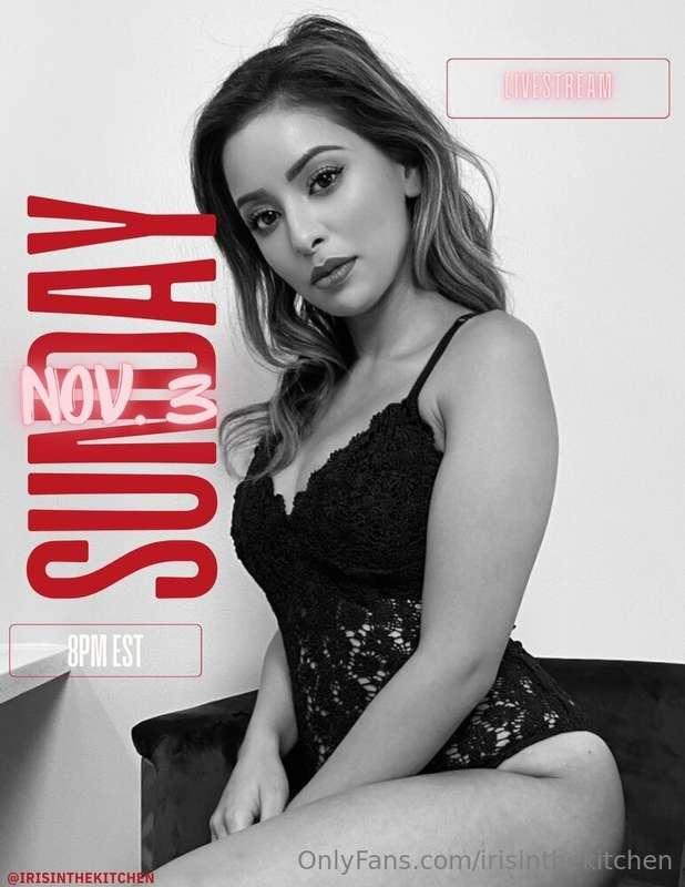 Join me tomorrow for another fun live at 8pm EST 😘 see you t..