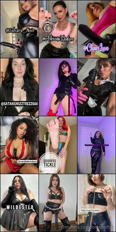 SUBSCRIBE, SUBMIT, OBEY & SERVE THE TOP DOMMES NOW! 24h @Sah..