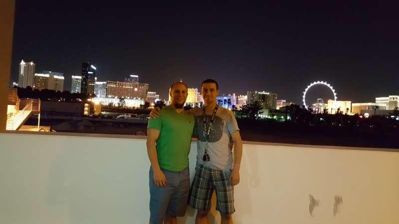 brought my little bro into vegas. had a fucking blast. it wa..