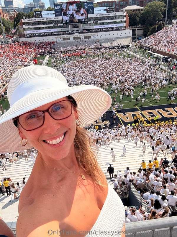 That was a great game! GA Tech wins! College football is so ..