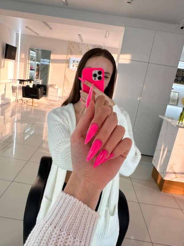 I like long manicures so much😍..... Although many of my frie..