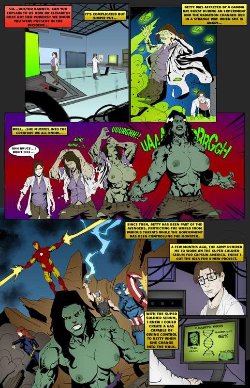 AU Betty Ross Ultimate Avengers: Page 1