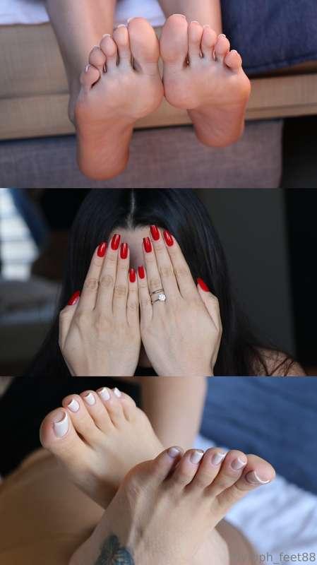 Lambe as minhas solas, beija as minhas mãos e chupa meus pés..