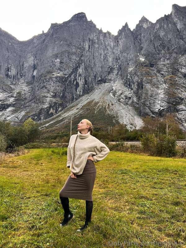 It was very fresh and beautiful in the mountains 🏔️💖 Do you ..