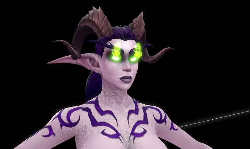 [WIP] Eyes like lakes. Fel lakes.
