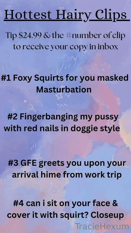 Ooopps I never made a post for my hairy bush clips. **these ..