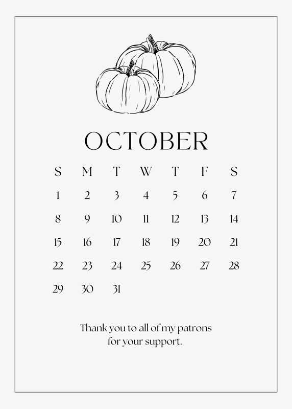 HAPPY OCTOBER.