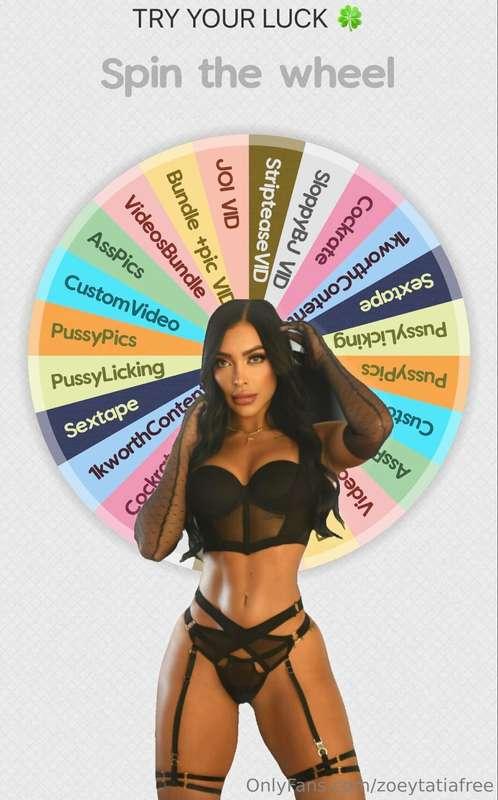 ✨GOOD NEWS BABY✨ I´m having my wheel with discount until we ..