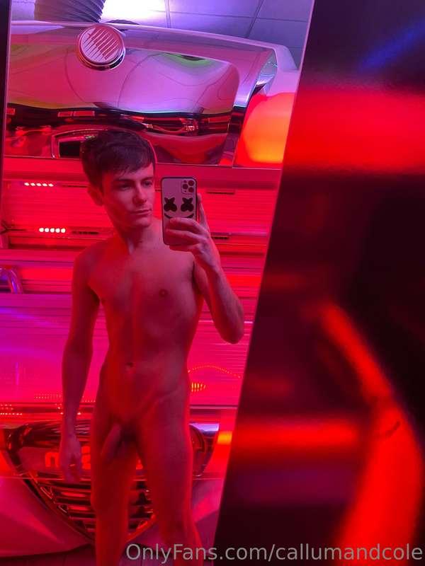 Sent my boy a soft cock pic today before I went on the sunbe..