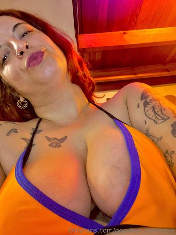 A close up to my delicious girls. Im sure you'd love to rip ..