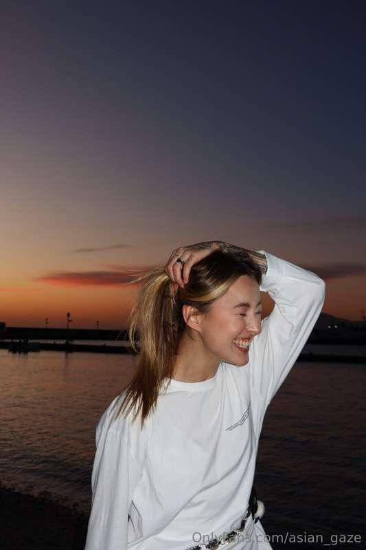 Love is like a warm sea breeze at sunset. It gently envelops..