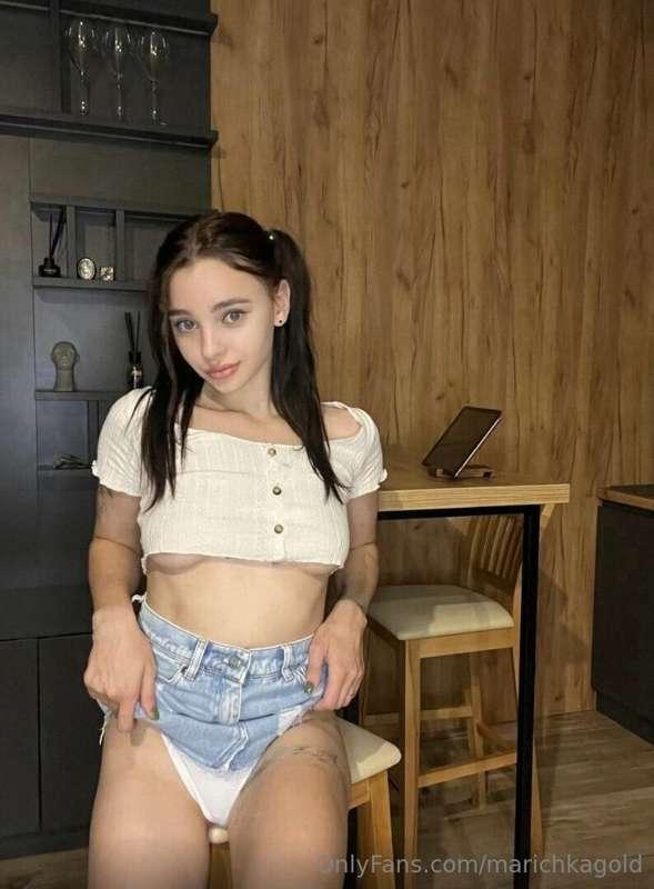 This hot thing 🔥 @mira_world 🔥 is waiting for you. Her pussy..