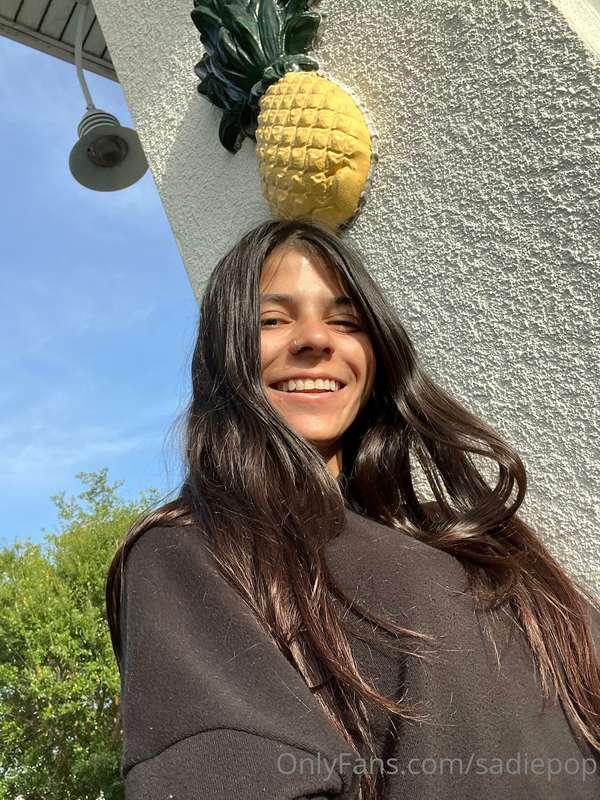 I just found out if you see an upside pineapple it’s a swing..