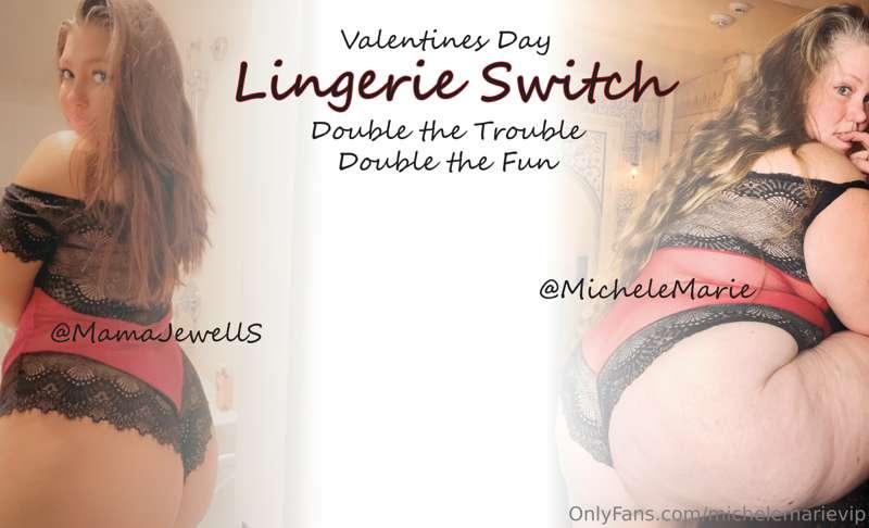 The anticipation of sharing this Lingerie Switch Collaborati..