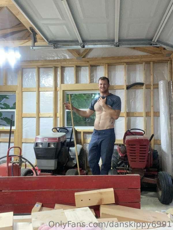 Let’s clean up the shed? Or maybe make a mess?