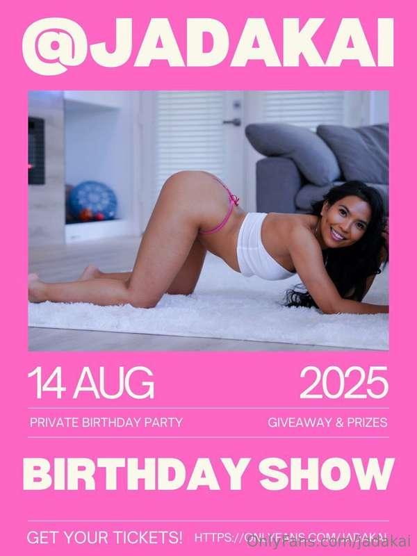 CUM CELEBRATE MY BIRTHDAY WITH ME! 🥳💋 a private show, giveaw..