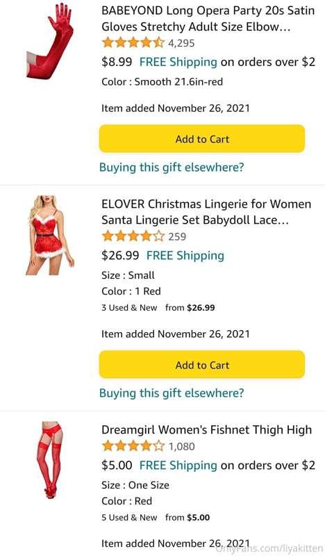 Just updated my Amazon wishlist to prepare for Christmas con..