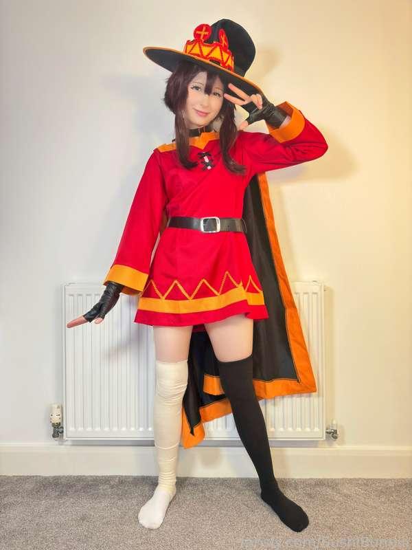 "Cum, now, and walk the path of explosions with me!"
(What is this new Megumin? She's horny and even wearing a micro bikini! Are you in?)

♡ KonoSuba Megumin めぐみん Cosplay Photoset ♡
#fyp #konosuba #megumin #animegirl #anime #cosplay #egirl #boobs #pussy #ass