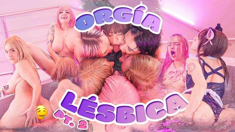 Orgía Lésbica PT.2 en la piscina >< 💦   Me encantan estas co..