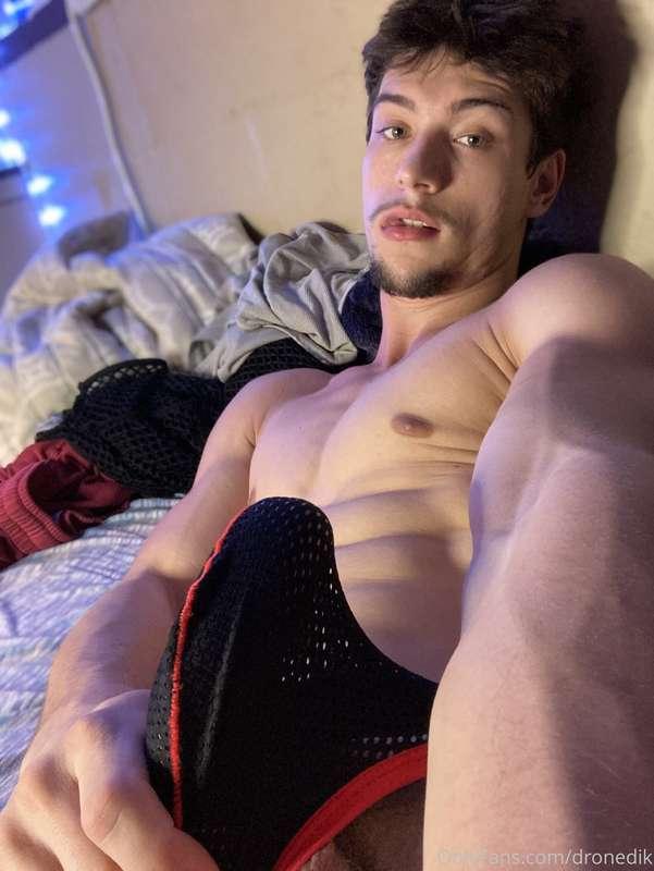 Had some fun testing out my new phone and new jockstrap last..