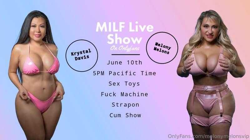 Will you be attending our live show tomorrow?