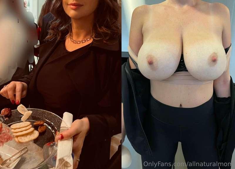 What they see vs what you see 😆😋 (was at a Christmas party i..