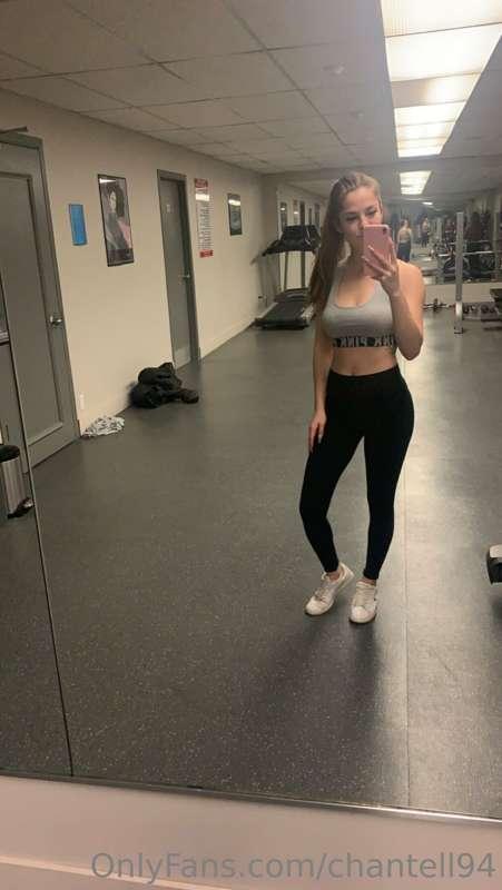 I be up in the gym just working on my fitness 🎶