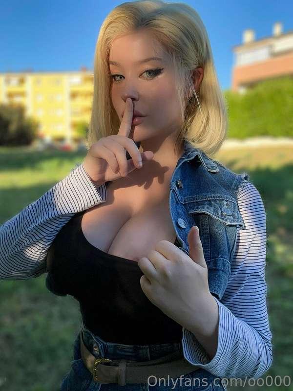 Android18 is feeling naughty today