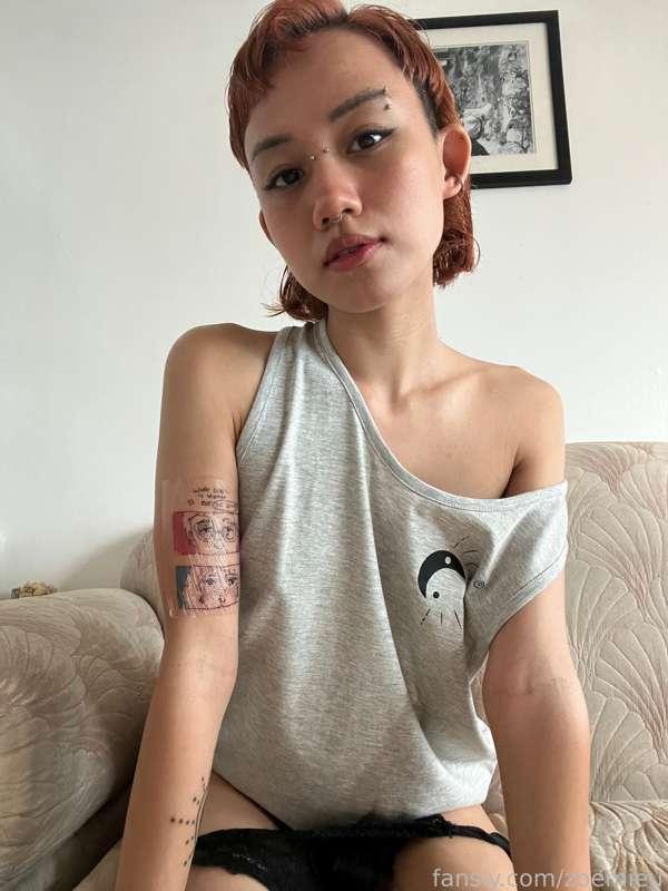 (SUPER SFW)
I’M SO HAPPY ABOUT MY TATTOOO AAAA, but seriously, tattoos and piercings give me so much joy IDK WHYYY. My first ones were helix, conch, nose, and nipples! YES, I had them ALL at the same time, it was so difficult to move and position myself after HAHA. Spent time with family yesterday!!! Dont wanna post pics here of them bc I think it’s not suitable for this platform, but I do on IG so feel free to HMU there (tho I don’t rly respond to anyone there even my friends 😅 it feels weird to chat in there HAHA).
This was my fit yesterday! I don’t stick to one aesthetic and honestly, I am always changing personalities LMAO. I really really love fashion/dressing up! Even in sexual roleplays, I like to really delve into it i.e., dress up for it and match the settings with the roleplay. If we’re roleplaying as strangers, then we better go to a bar or idk somewhere, and really act like we’re strangers HAHA. I love the build up!! Gets me super horny :P
Last one is when I woke up with Spratly next to me this morning. She is always sleeping next to me, actually. My clingy baby!! Show me ur furbabies pls!
My week started off horribly, but it started getting better midweek. I’ve mentioned several times I’m relapsing, but I am doing all I can to overpower it. Thank you for being with me. I hope I can be there for you too :) You don’t have to go through it alone! 💕
#fyp
