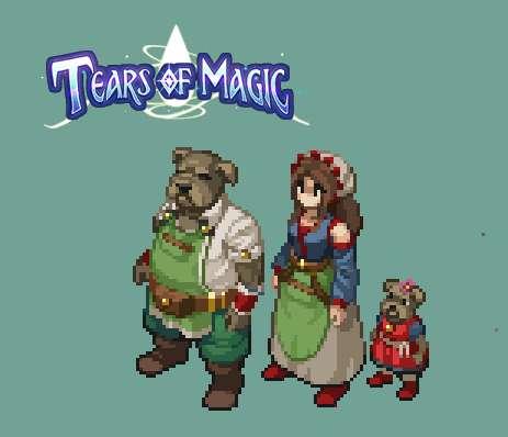 Tears of Magic - Innkeeper and his family