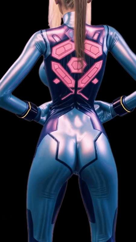 Samus Aran dancing for you
