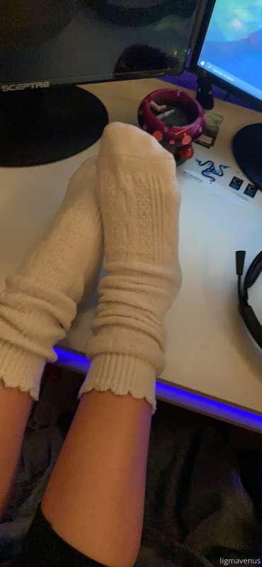 these socks r soooo soft, they could slip right off!!!