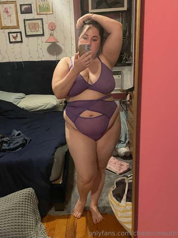 purple lingerie only you can save me now…