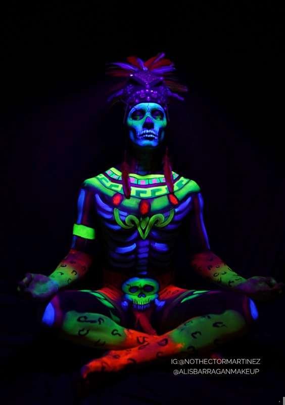 Photo gallery | Aztec Body Paint Halloween special 2023