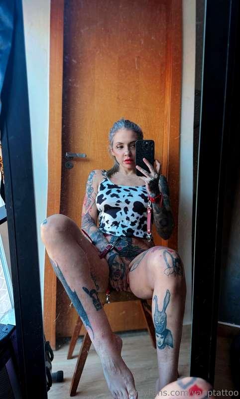 I stood in front of the mirror tonight, tracing the white in..