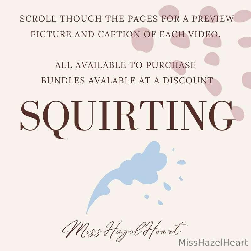 SQUIRTING MENU - SWIPE/CLICK ACROSS TO SEE THE CAPTIONS AND ..