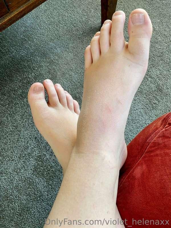 My feet are sore from a long day at work. Want to come make ..