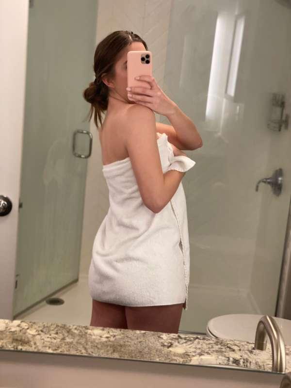 I just sent out a POV video of you watching me in the shower..