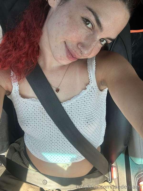 Running some errands and thinking about you 🤭
