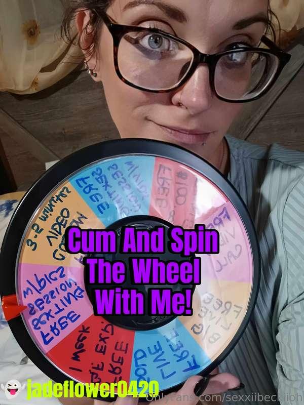 Cum spin the wheel with me!! I've got some GREAT prizes to w..