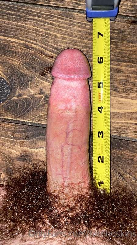 The official measurement is out and I’m proud of every inch