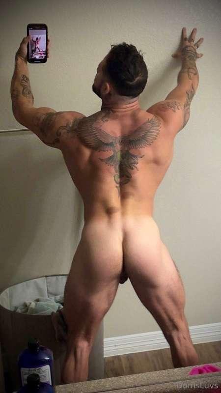 Been trying to build My booty 🍑 whatcha think? 