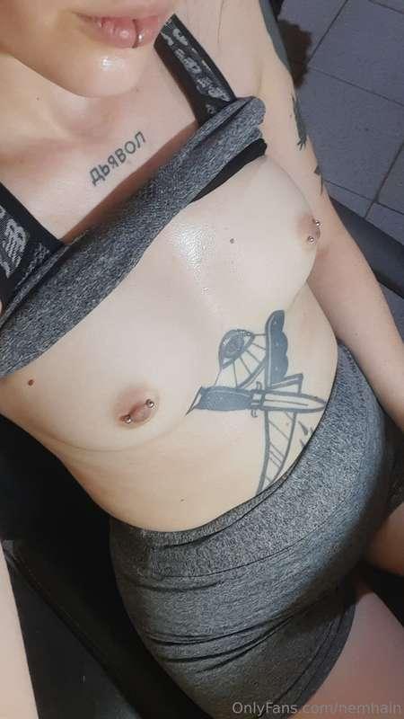Happy sweaty boobs' Friday