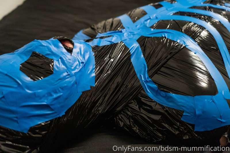 My partner wanted to make a bit of art with me. The blue pvc..
